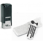 Textplatte zu Printy 4921, 12x12mm